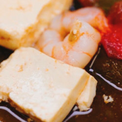 低脂豆腐鲜虾汤